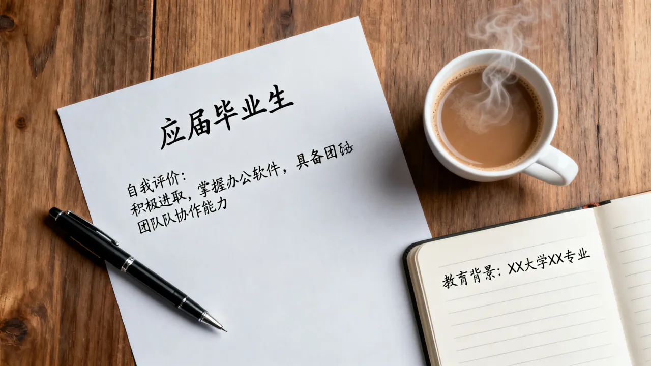 自己简历怎么写,应届毕业生简历自我评价怎么写