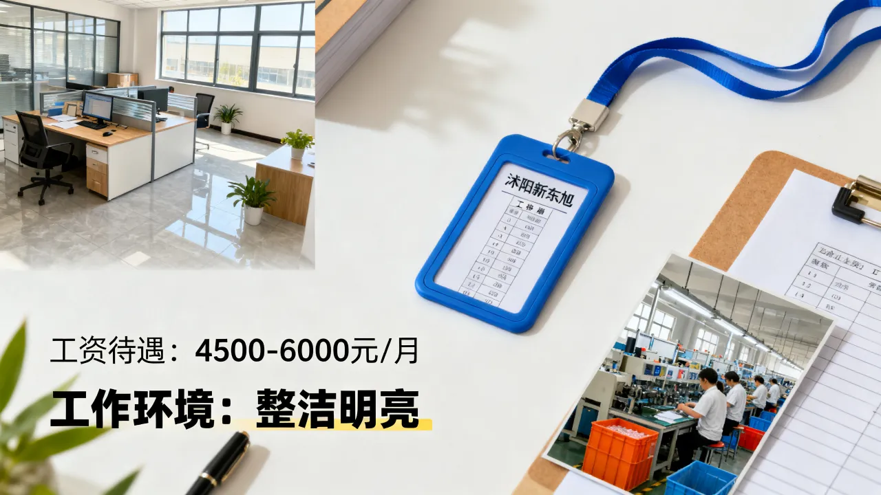沭阳新东旭怎么样,真实工资待遇和工作环境靠谱吗-图3 沭阳新东旭怎么样,真实工资待遇和工作环境靠谱吗-图3