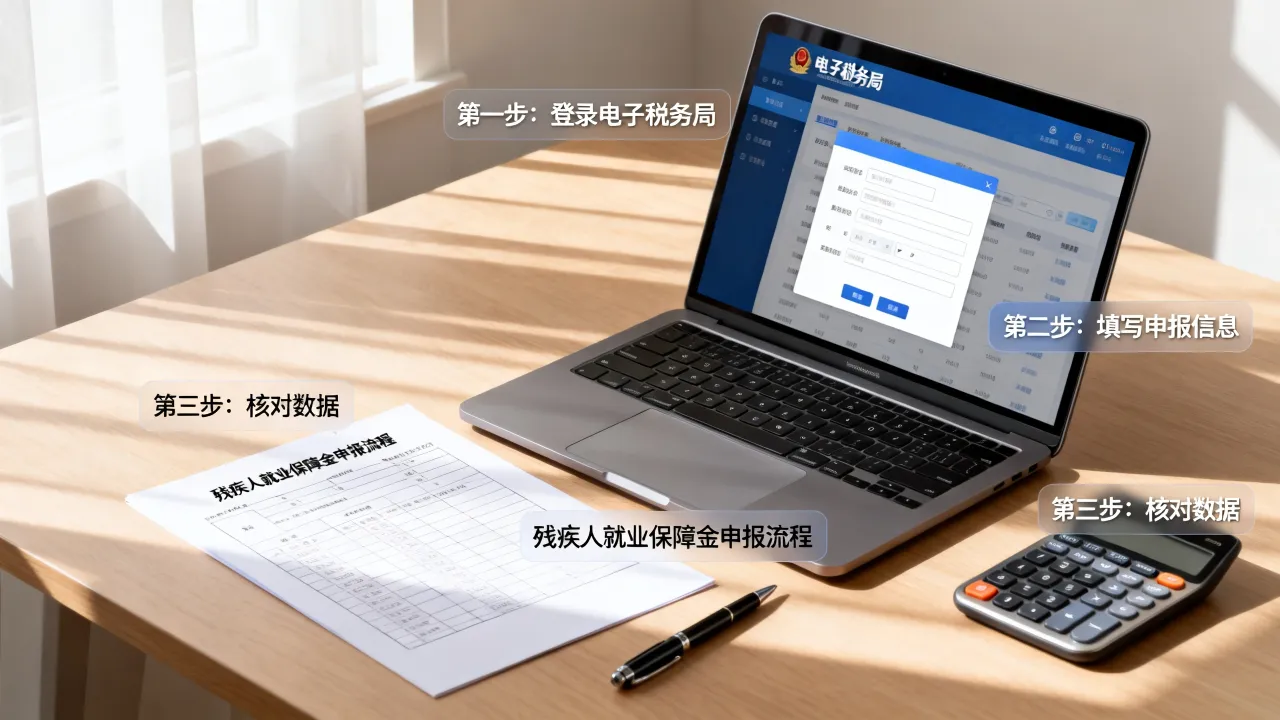 残疾人就业保障金如何申报？残保金申报流程是什么？