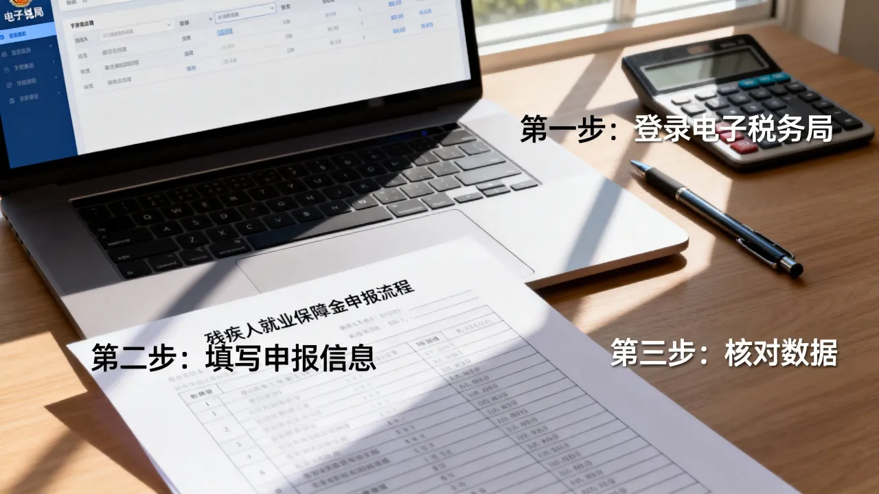 残疾人就业保障金如何申报?残保金申报流程是什么?-图2 残疾人就业保障金如何申报?残保金申报流程是什么?-图2