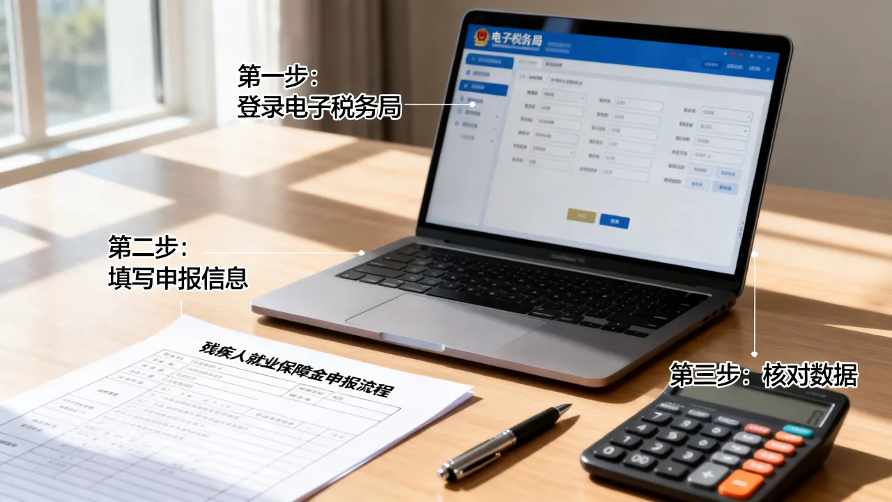 残疾人就业保障金如何申报?残保金申报流程是什么?-图3 残疾人就业保障金如何申报?残保金申报流程是什么?-图3