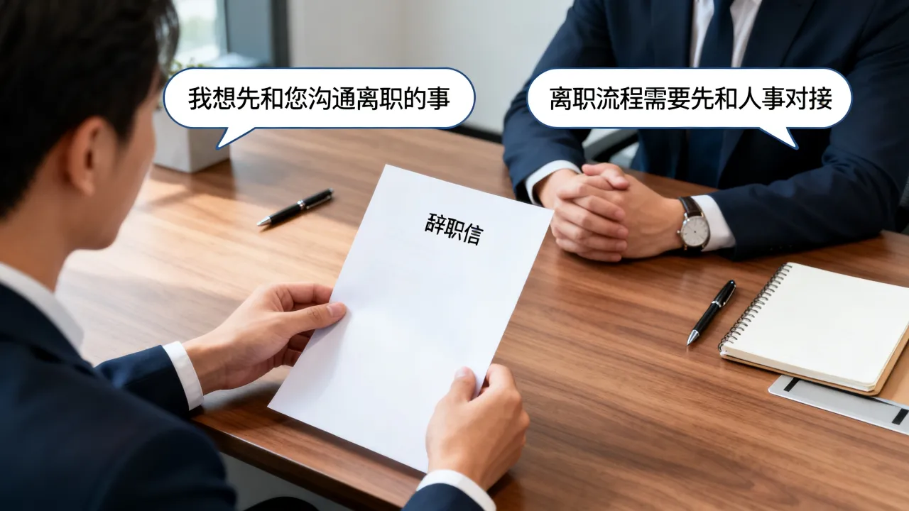 辞职最好先和人事说吗,离职要先告知人事还是直属领导-图2 辞职最好先和人事说吗,离职要先告知人事还是直属领导-图2