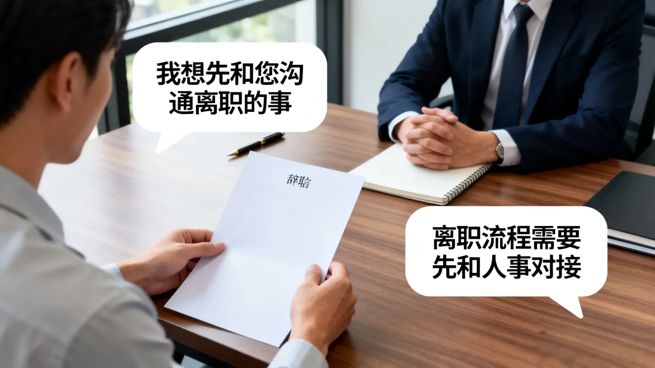 辞职最好先和人事说吗,离职要先告知人事还是直属领导-图3 辞职最好先和人事说吗,离职要先告知人事还是直属领导-图3