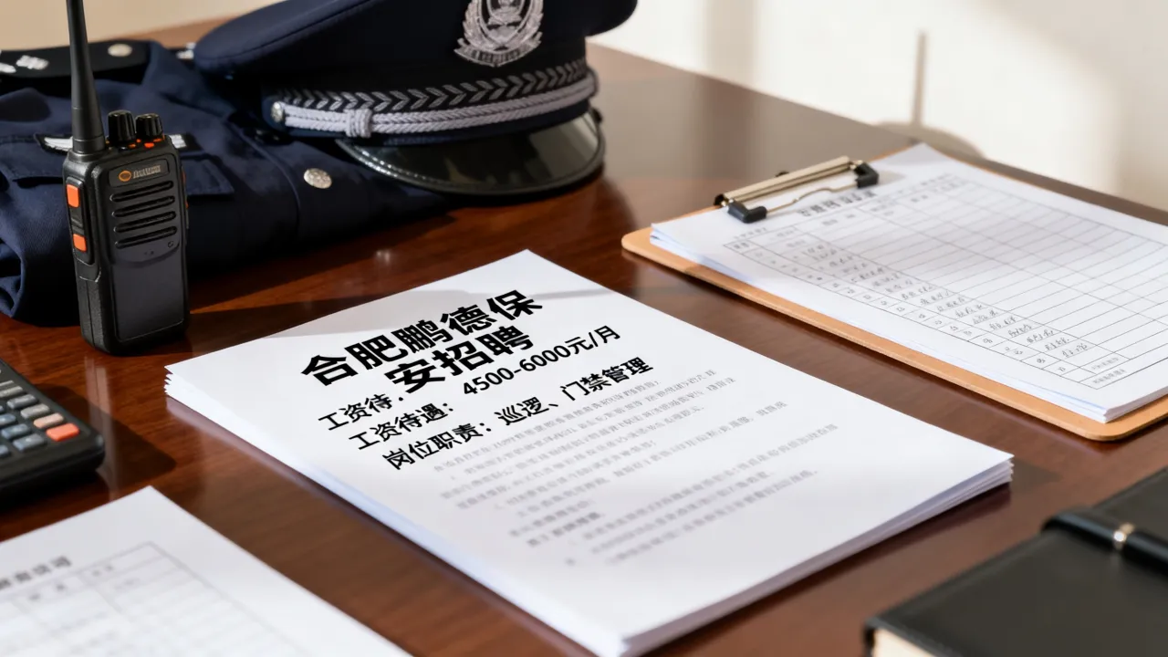 合肥鹏德招聘保安是真的吗?合肥保安招聘信息工资待遇怎么样