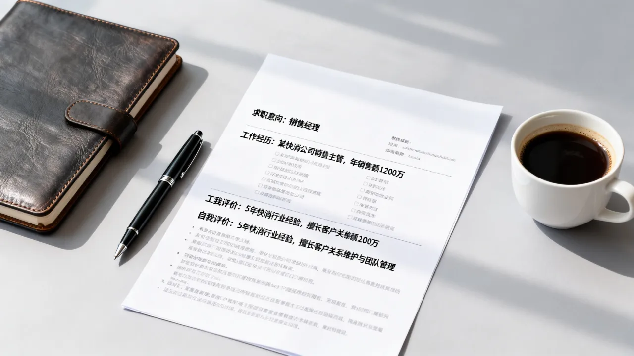 销售求职简历怎么写,销售岗位简历自我评价怎么写