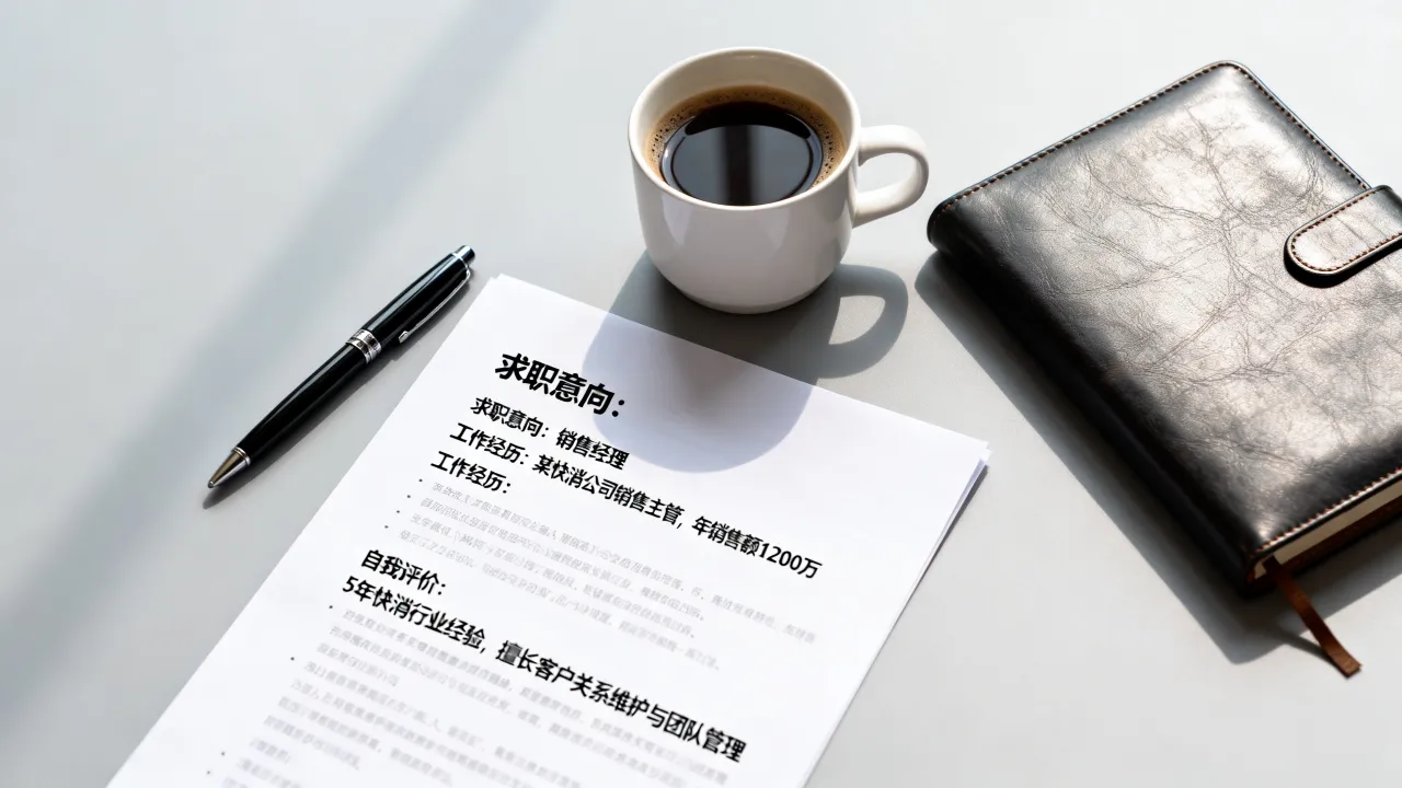 销售求职简历怎么写,销售岗位简历自我评价怎么写-图2 销售求职简历怎么写,销售岗位简历自我评价怎么写-图2