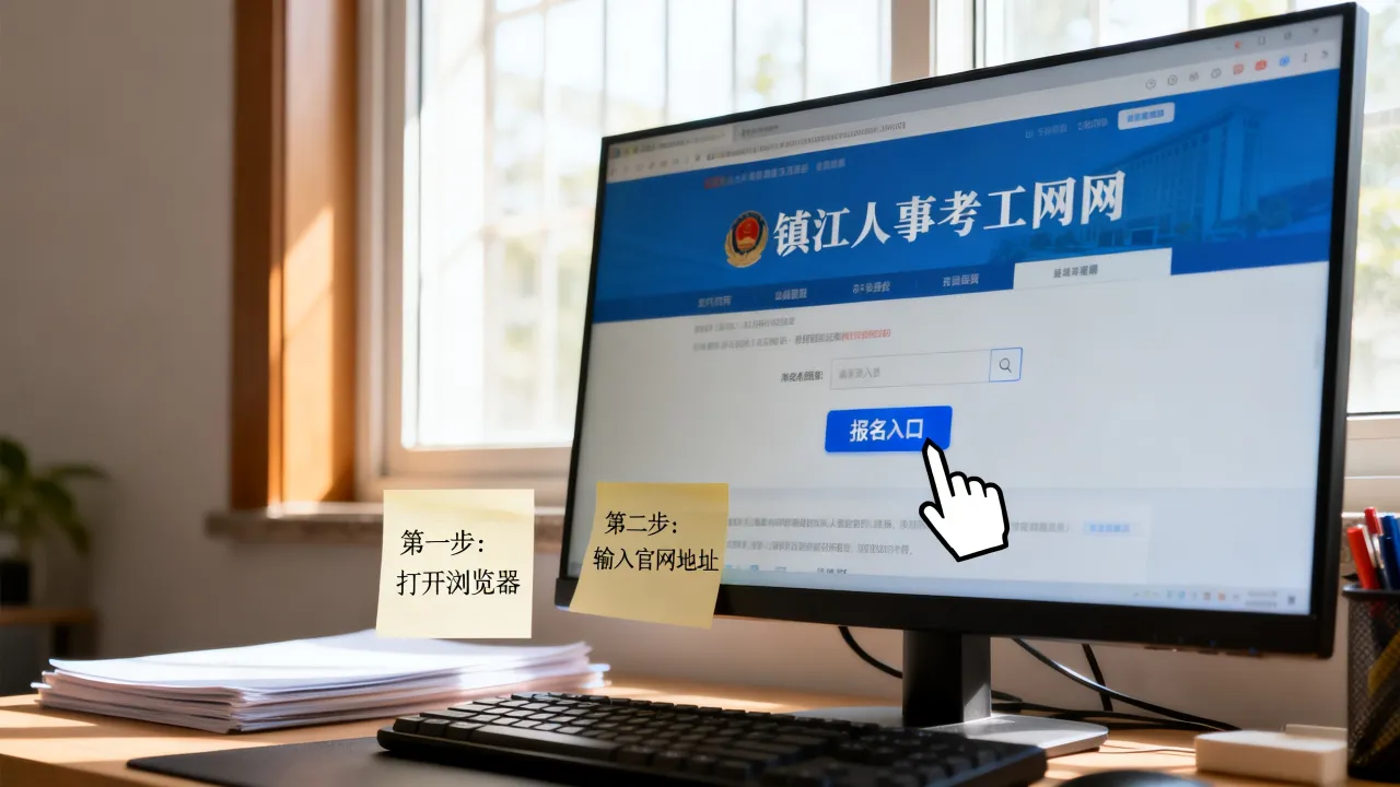 镇江人事考工网官网怎么进,人事考试报名入口在哪?-图2 镇江人事考工网官网怎么进,人事考试报名入口在哪?-图2