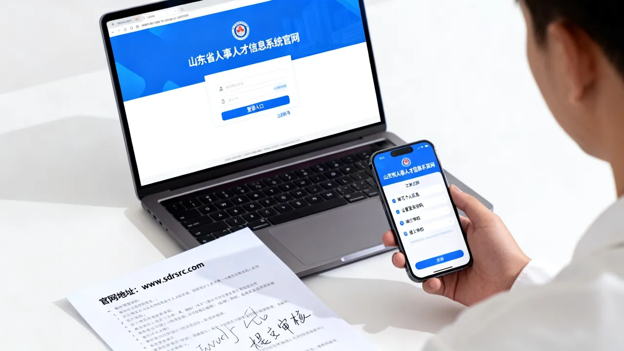 山东省人事人才信息系统官网登录入口在哪里,怎么注册账号