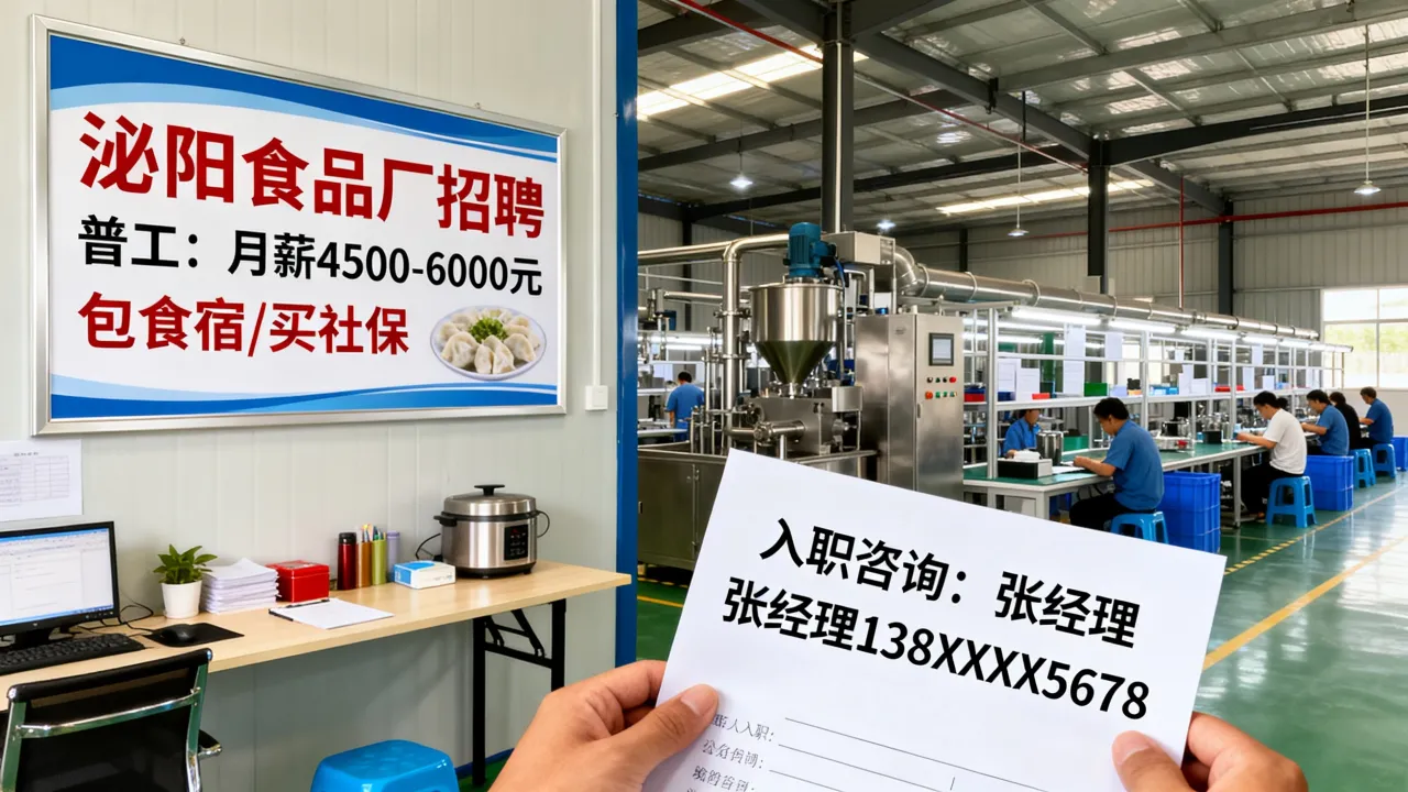 泌阳食品厂招聘是真的吗,工资待遇怎么样?-图1 泌阳食品厂招聘是真的吗,工资待遇怎么样?-图1