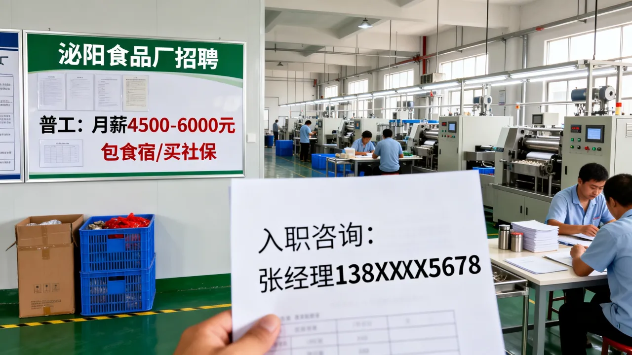 泌阳食品厂招聘是真的吗,工资待遇怎么样?-图3 泌阳食品厂招聘是真的吗,工资待遇怎么样?-图3