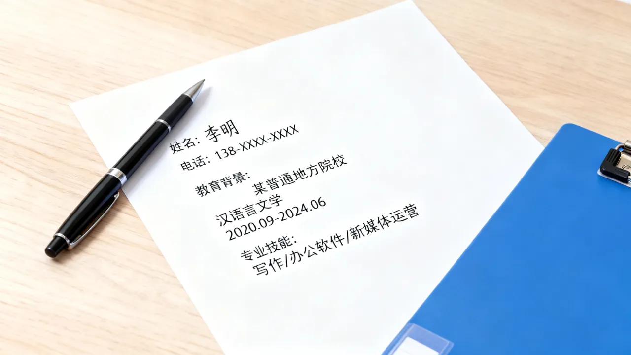 学生本人简历怎么写，个人简历模板格式和范文哪里找？-图3