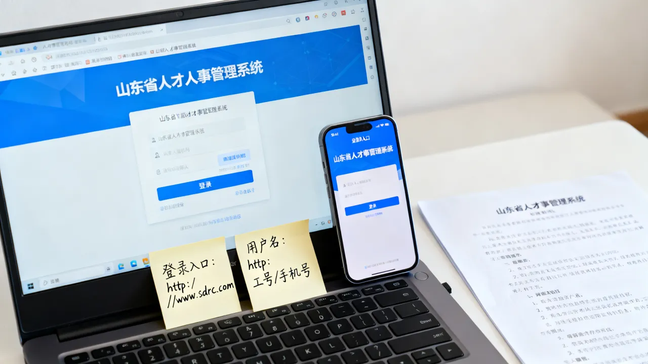 山东省人才人事管理系统登录入口在哪？，怎么登录