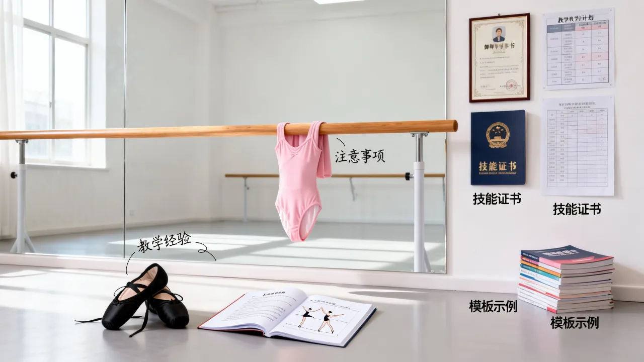 舞蹈老师简历怎么写，有哪些注意事项和模板？-图2