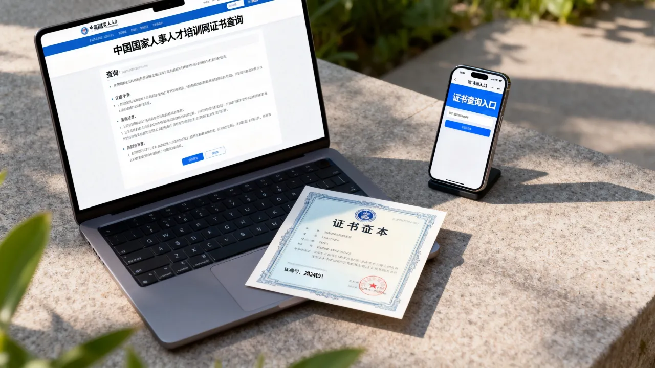 中国国家人事人才培训网证书查询怎么查？，证书查询入口在哪儿-图3