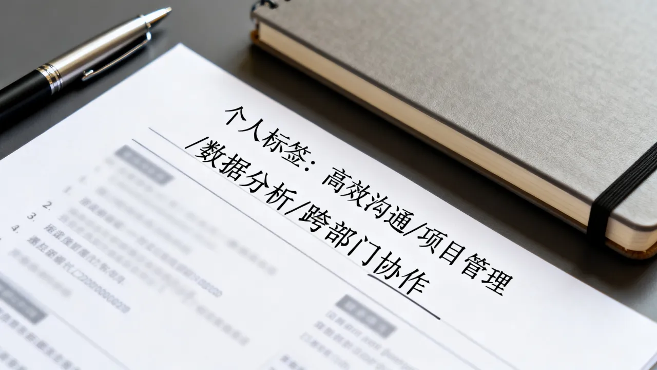 求职个人标签怎么写,个人简历标签怎么写才吸引人?
