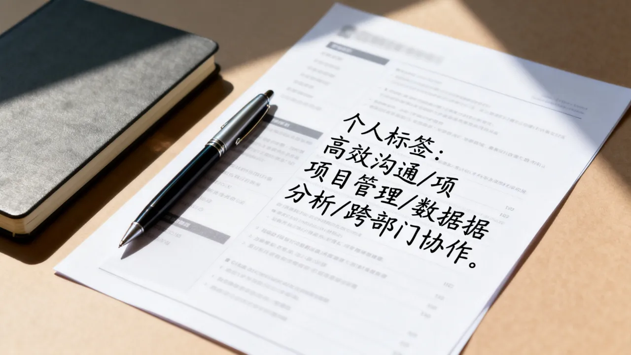 求职个人标签怎么写,个人简历标签怎么写才吸引人?-图3 求职个人标签怎么写,个人简历标签怎么写才吸引人?-图3