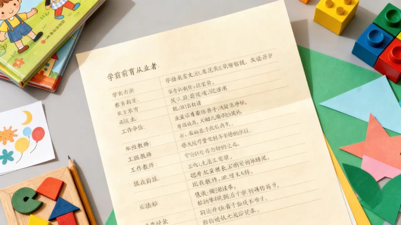幼师工作简历怎么写,个人特长怎么写最加分?-图3 幼师工作简历怎么写,个人特长怎么写最加分?-图3