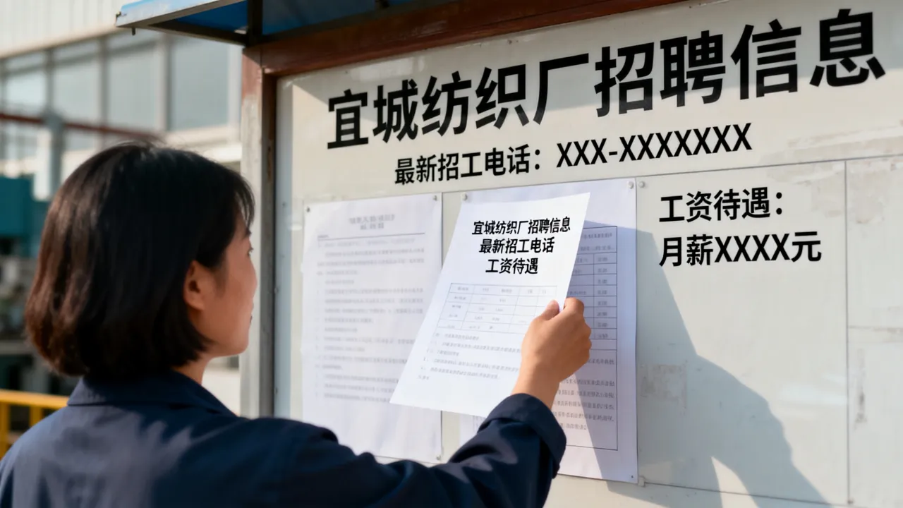 宜城纺织厂招聘信息在哪里看?宜城纺织厂最新招工电话工资待遇