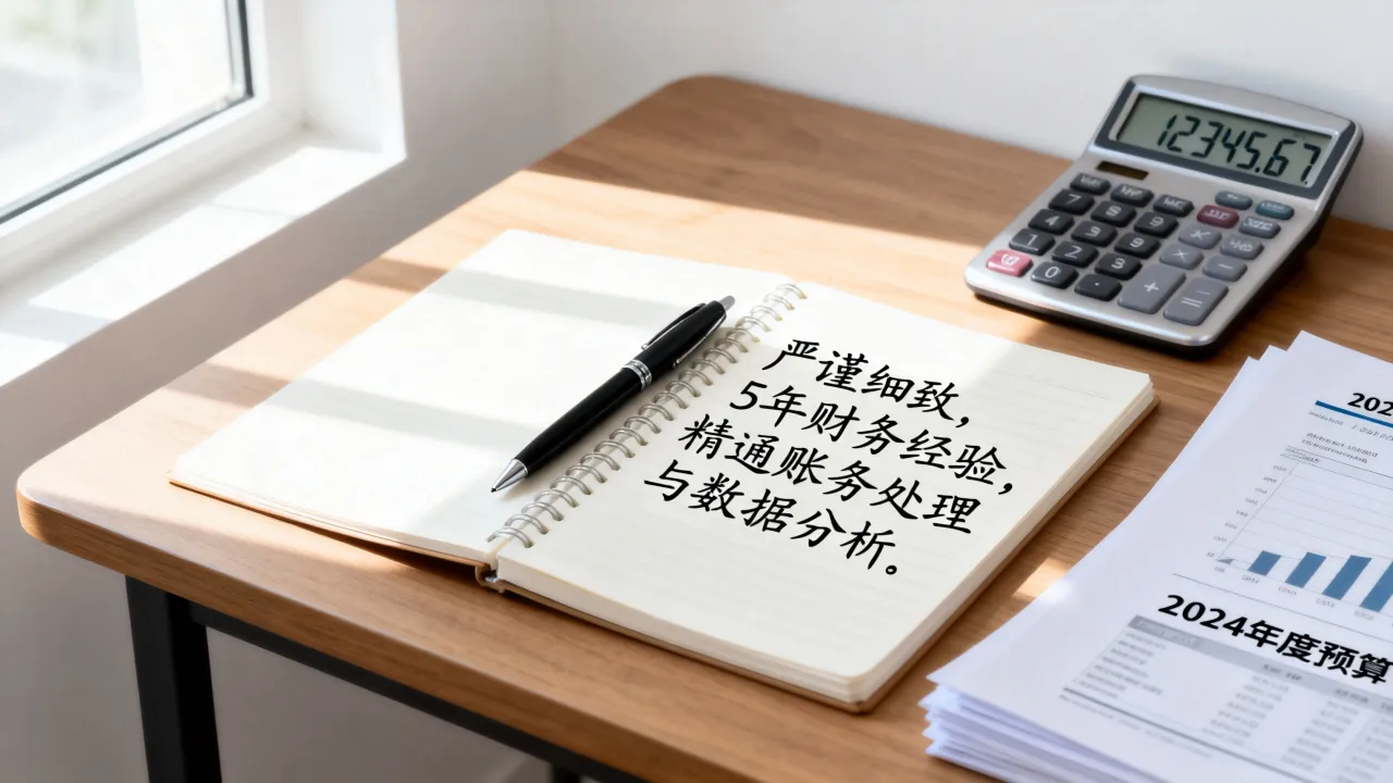 财务工作简历怎么写?财务简历中的自我评价怎么写