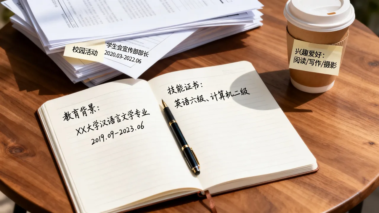 本人社会经历怎么写，没有社会经历个人简历怎么写-图2