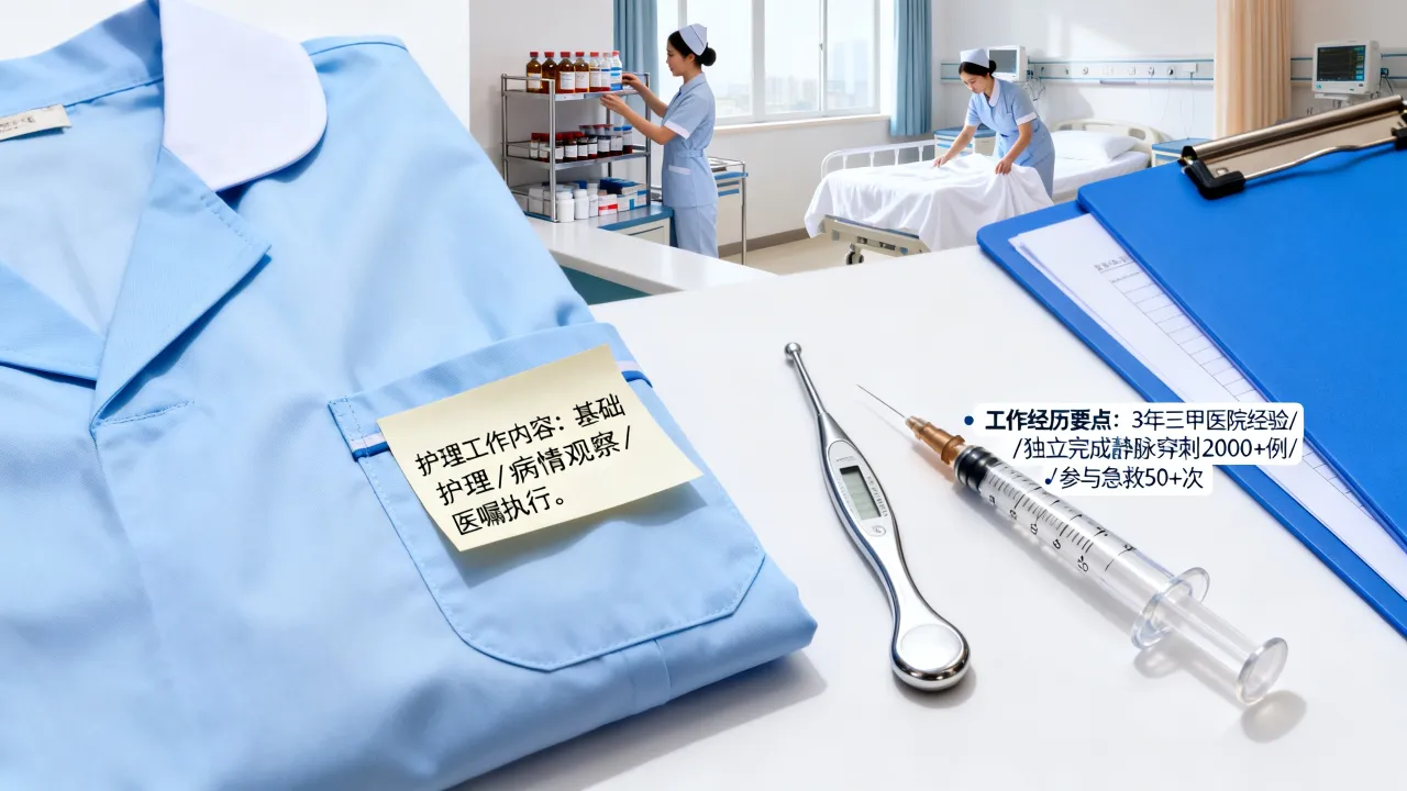 护理工作简历怎么写,护士简历工作经历怎么写-图2 护理工作简历怎么写,护士简历工作经历怎么写-图2