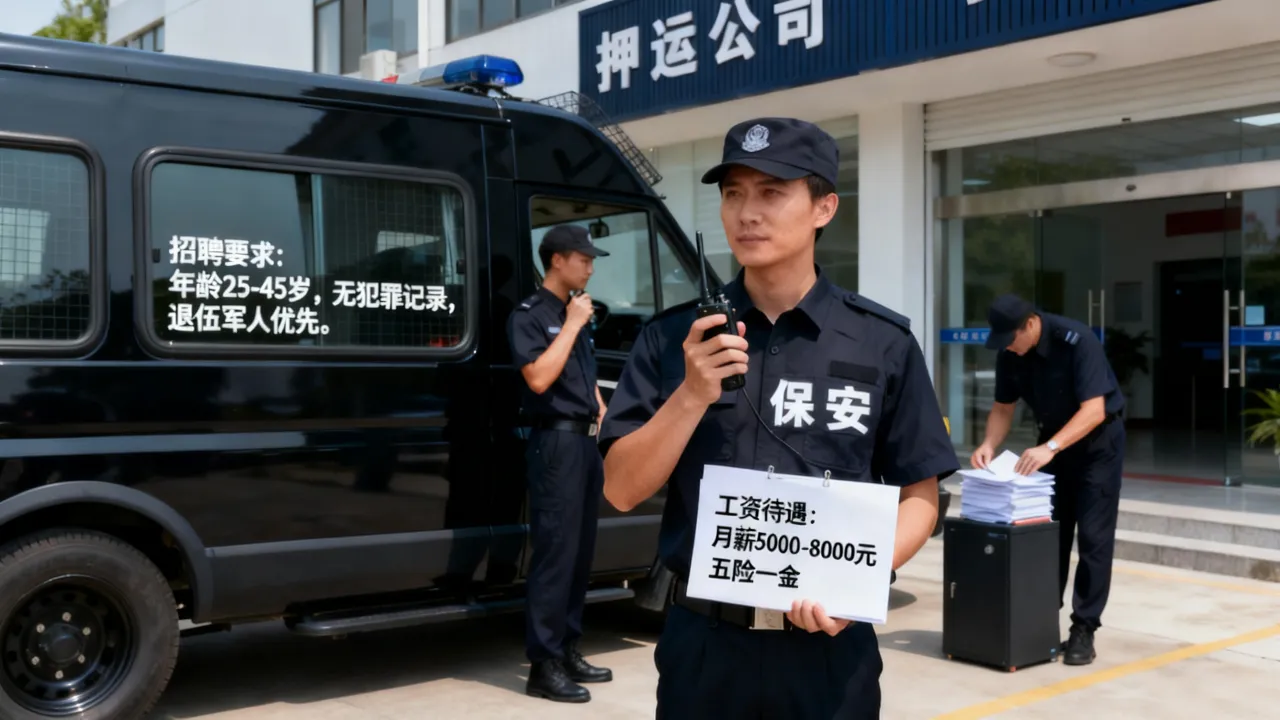 泉州保安押运公司招聘要求高吗?押运员工资多少?