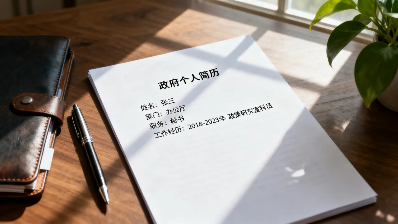 政府个人简历怎么写,政府机关单位简历模板范文有哪些-图3 政府个人简历怎么写,政府机关单位简历模板范文有哪些-图3
