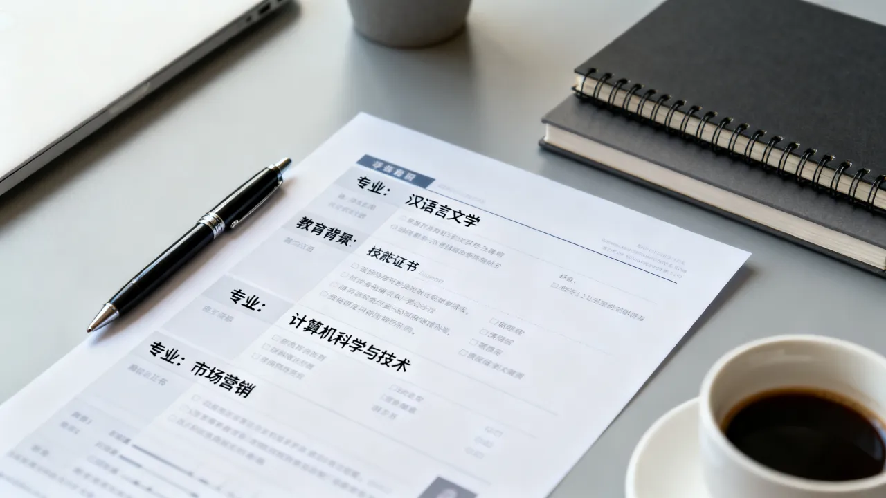 个人简历专业怎么填写,简历专业填写有哪些注意事项与技巧-图3 个人简历专业怎么填写,简历专业填写有哪些注意事项与技巧-图3