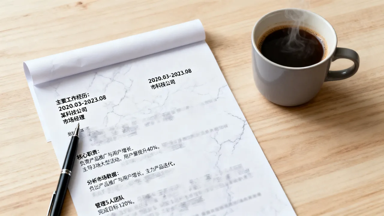主要工作经历怎么填写才能打动HR,个人简历工作经历范文-图3 主要工作经历怎么填写才能打动HR,个人简历工作经历范文-图3