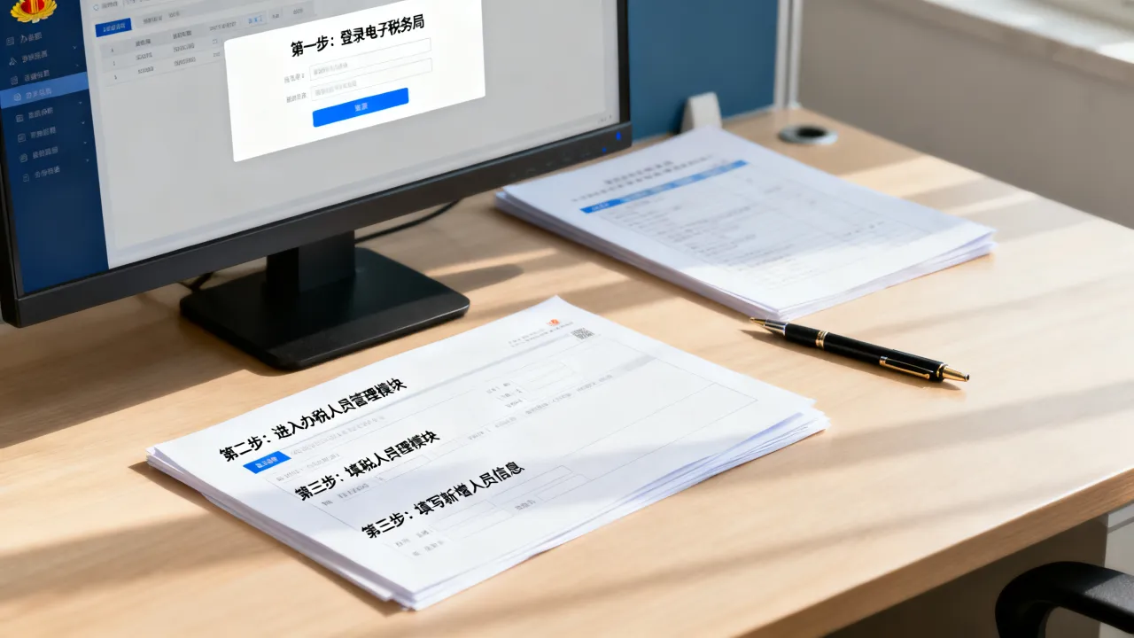 如何增加办税人员,办税人员添加步骤有哪些?-图3 如何增加办税人员,办税人员添加步骤有哪些?-图3