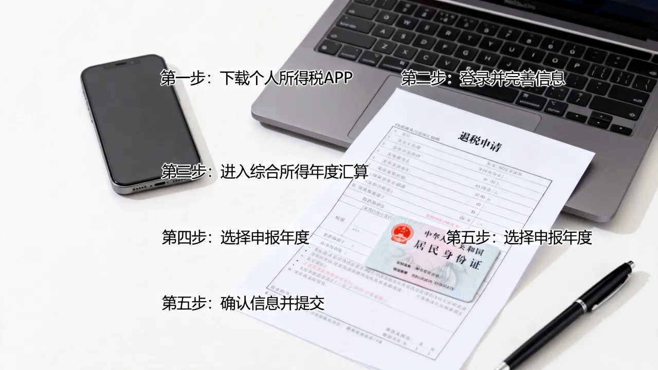 如何申请个税?个人所得税退税申请条件与流程详解