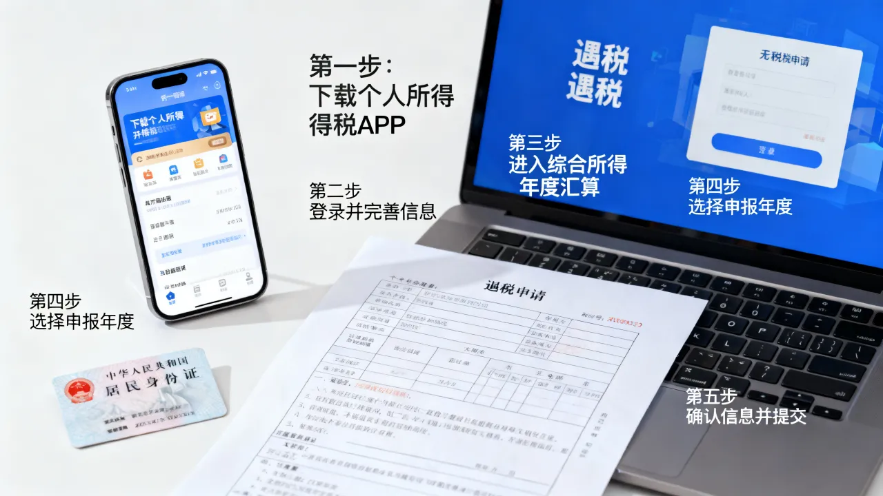 如何申请个税?个人所得税退税申请条件与流程详解-图3 如何申请个税?个人所得税退税申请条件与流程详解-图3