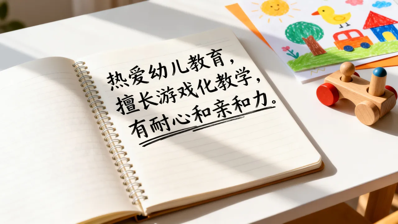 幼师简历自我评价怎么写,幼师自我评价怎么写