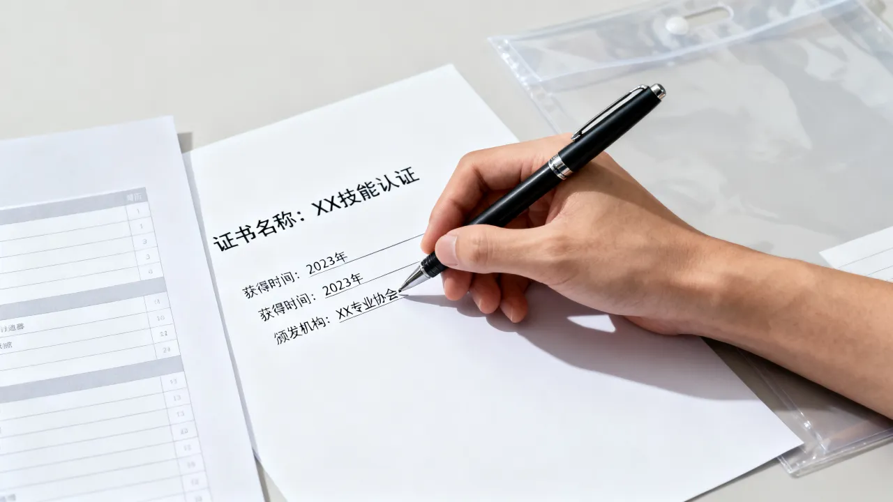 个人简历证书怎么填,怎么填才加分有技巧-图3 个人简历证书怎么填,怎么填才加分有技巧-图3