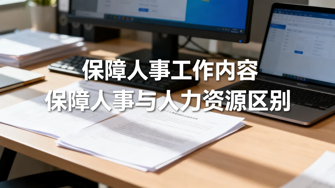 保障人事是做什么工作的,保障人事和人力资源区别在哪-图3 保障人事是做什么工作的,保障人事和人力资源区别在哪-图3