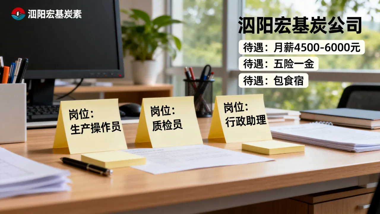 泗阳宏基炭素招聘信息有哪些岗位,工资待遇怎么样-图2 泗阳宏基炭素招聘信息有哪些岗位,工资待遇怎么样-图2