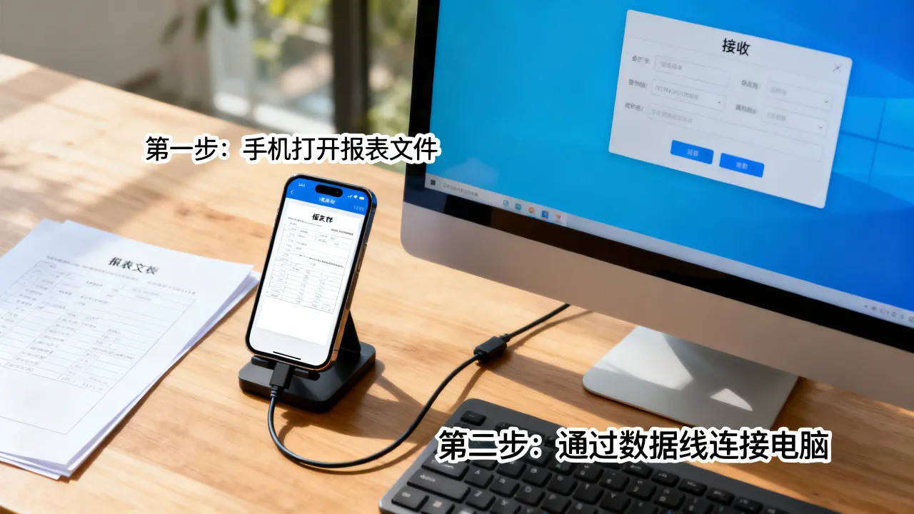 如何上传报表，手机上的报表怎么上传到电脑系统？-图2