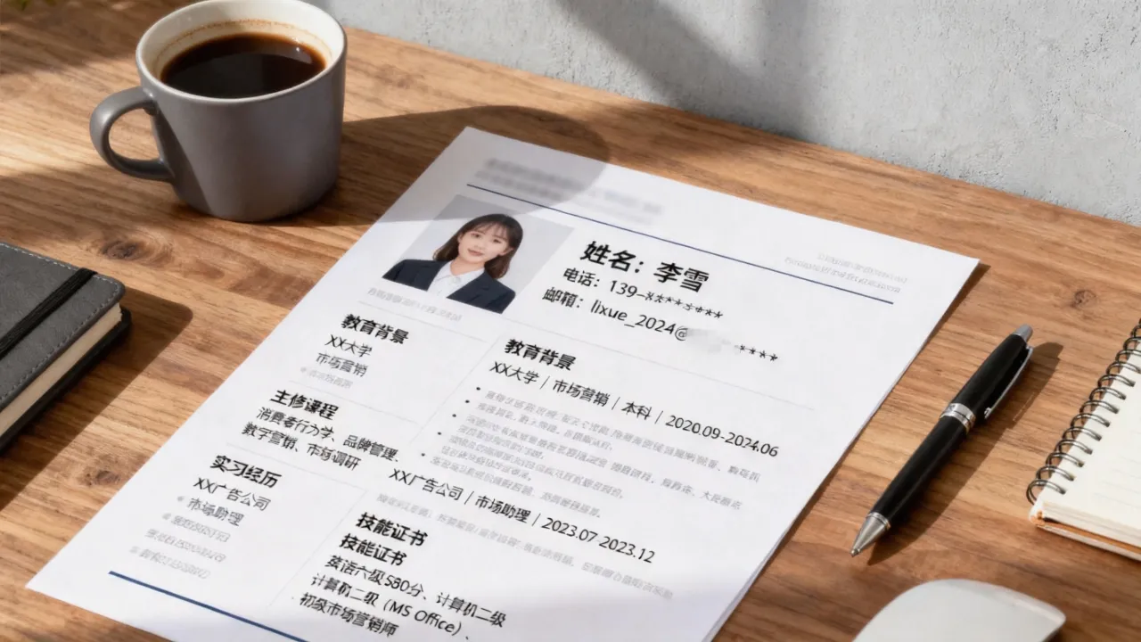 刚毕业的简历怎么写?应届毕业生简历模板范文