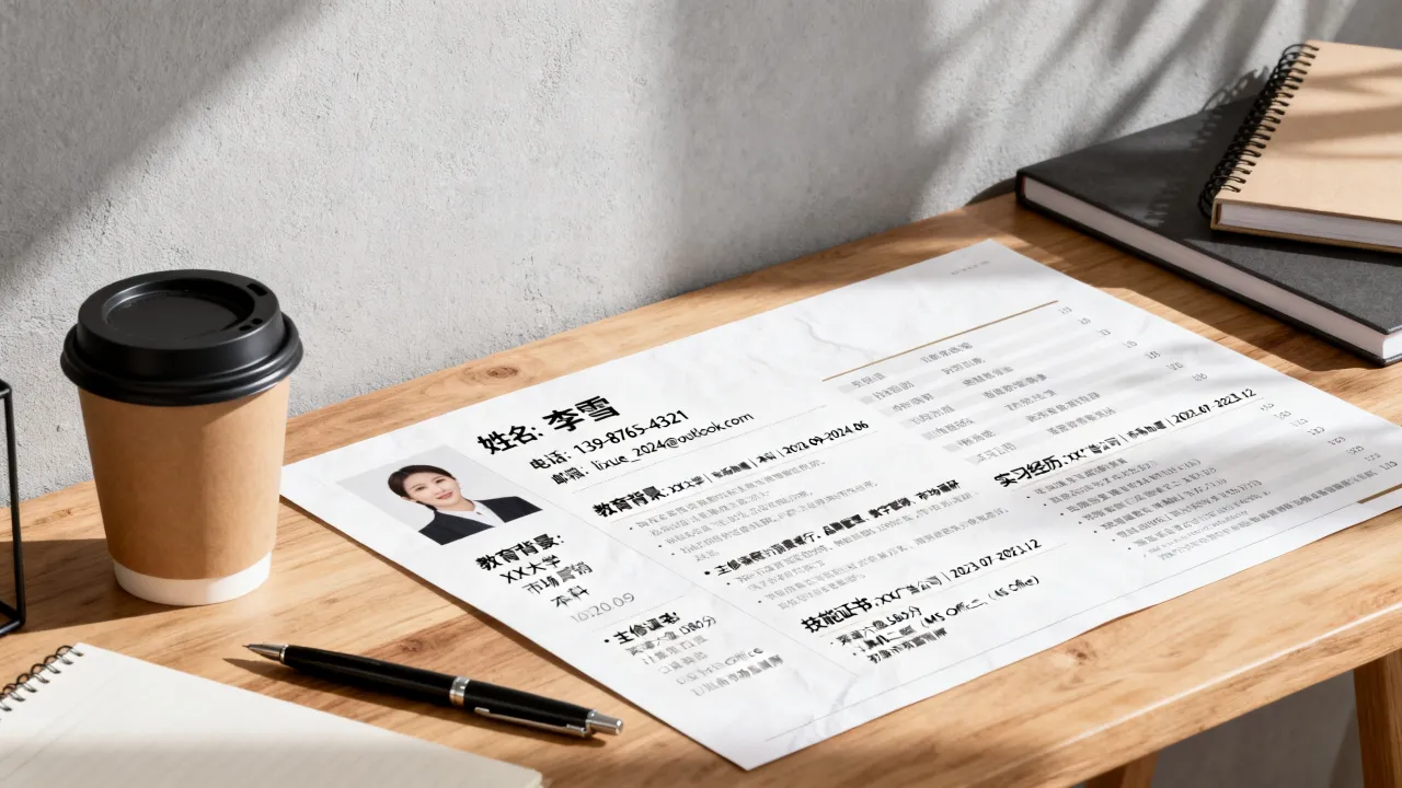 刚毕业的简历怎么写?应届毕业生简历模板范文-图3 刚毕业的简历怎么写?应届毕业生简历模板范文-图3