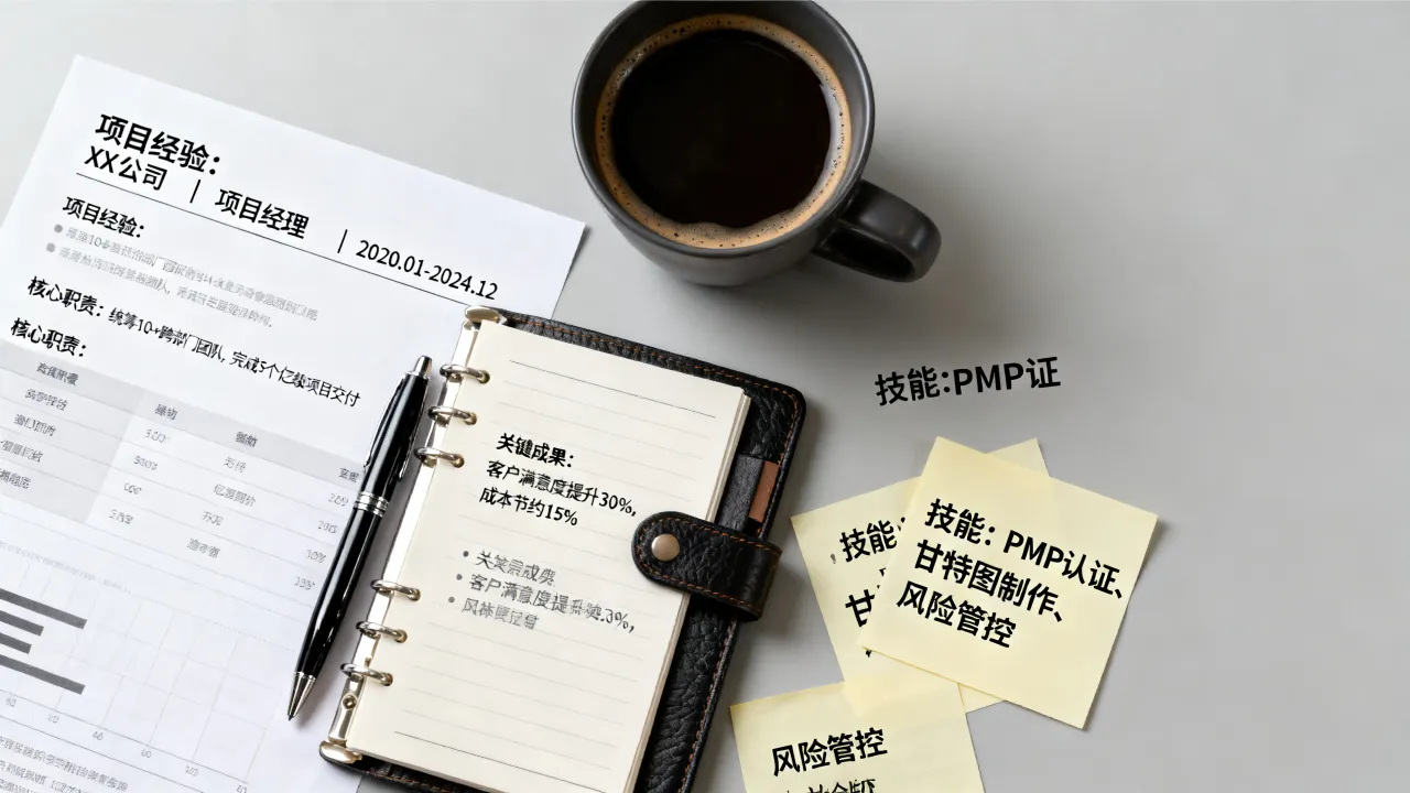 项目经理简历怎么写,项目经理简历模板范文怎么写才能吸引HR-图3 项目经理简历怎么写,项目经理简历模板范文怎么写才能吸引HR-图3