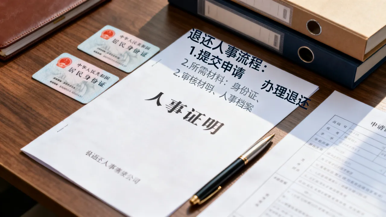 退还人事是什么意思,办理退还人事需要哪些材料和流程?-图3 退还人事是什么意思,办理退还人事需要哪些材料和流程?-图3
