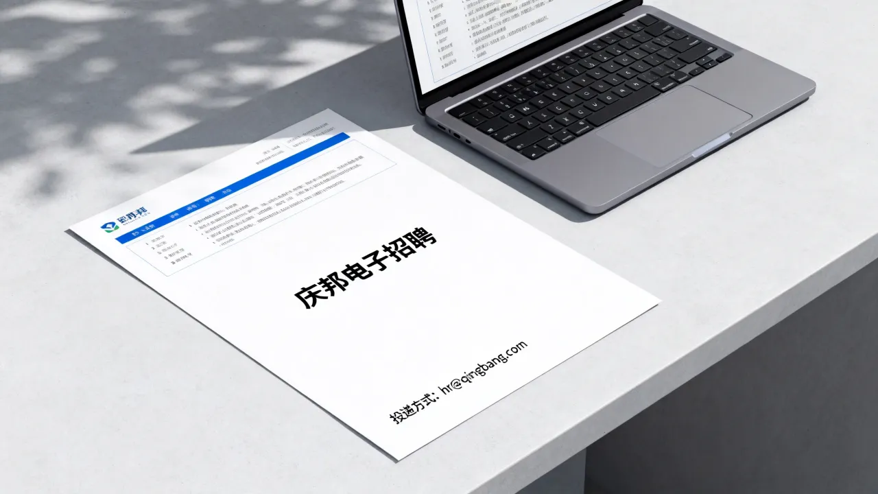 庆邦电子招聘信息是真的吗?怎么投递简历?-图2 庆邦电子招聘信息是真的吗?怎么投递简历?-图2