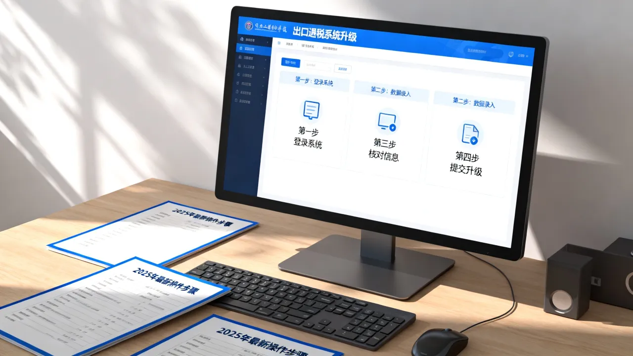 出口退税系统如何升级,2025年最新操作步骤详解?-图3 出口退税系统如何升级,2025年最新操作步骤详解?-图3