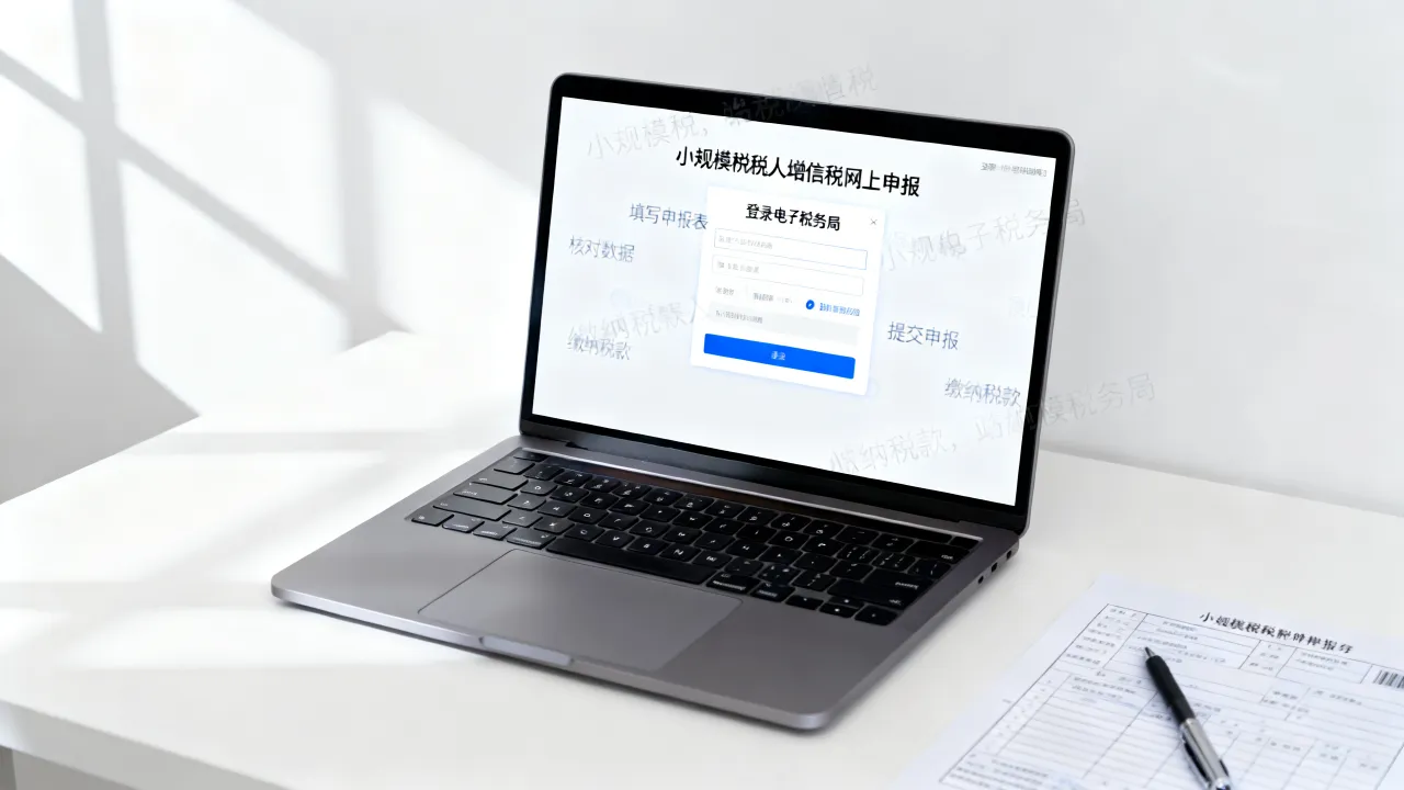 增值税怎么报税,小规模纳税人网上申报流程是什么