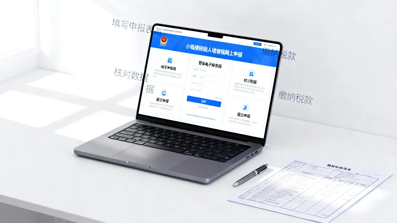 增值税怎么报税，小规模纳税人网上申报流程是什么-图3