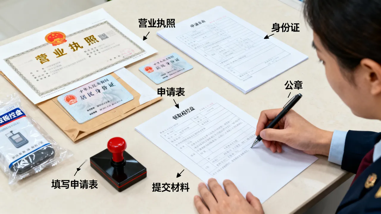 如何申请税控盘?申请税控盘需要哪些材料和流程