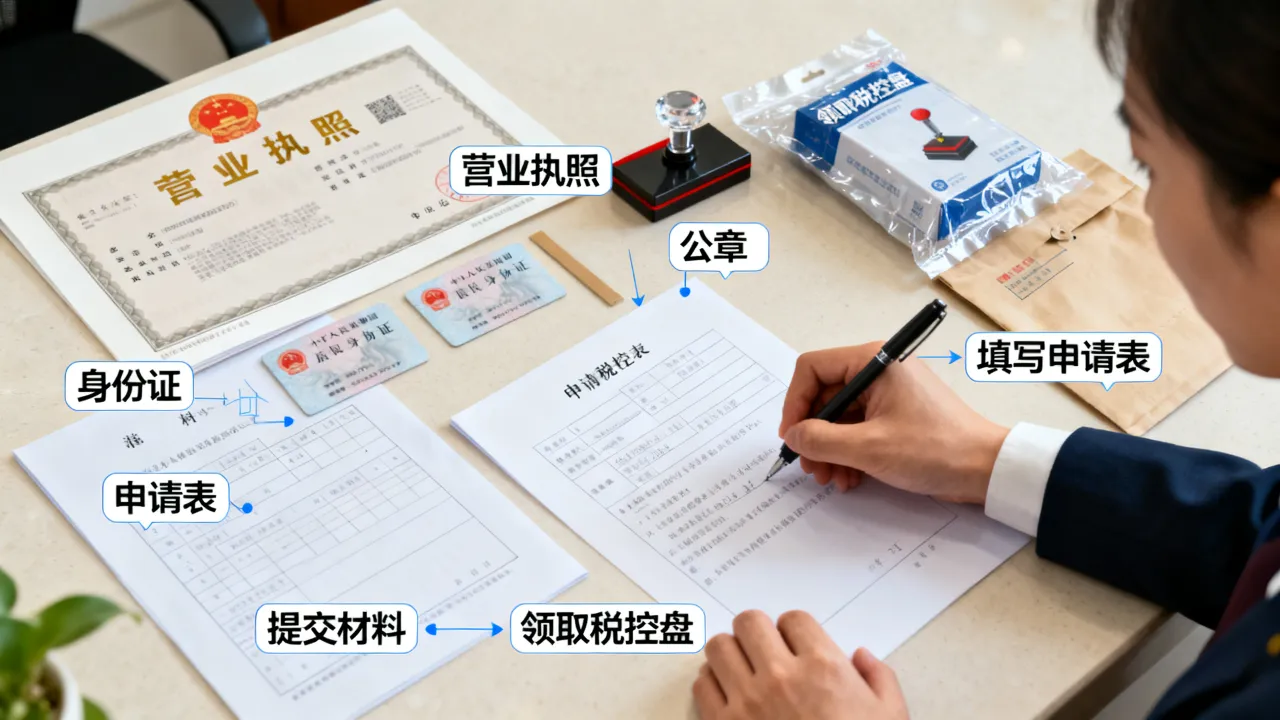 如何申请税控盘?申请税控盘需要哪些材料和流程-图3 如何申请税控盘?申请税控盘需要哪些材料和流程-图3