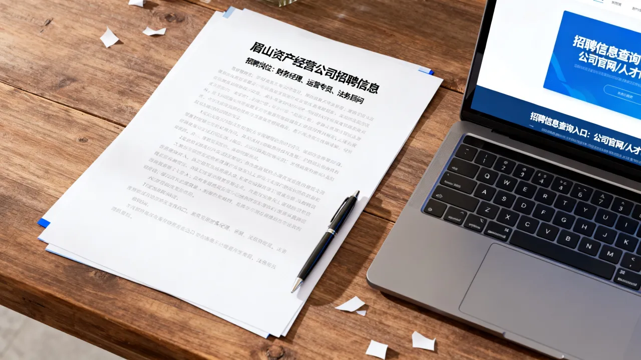 眉山资产经营公司招聘信息在哪里看?眉山资产经营公司招聘岗位有哪些