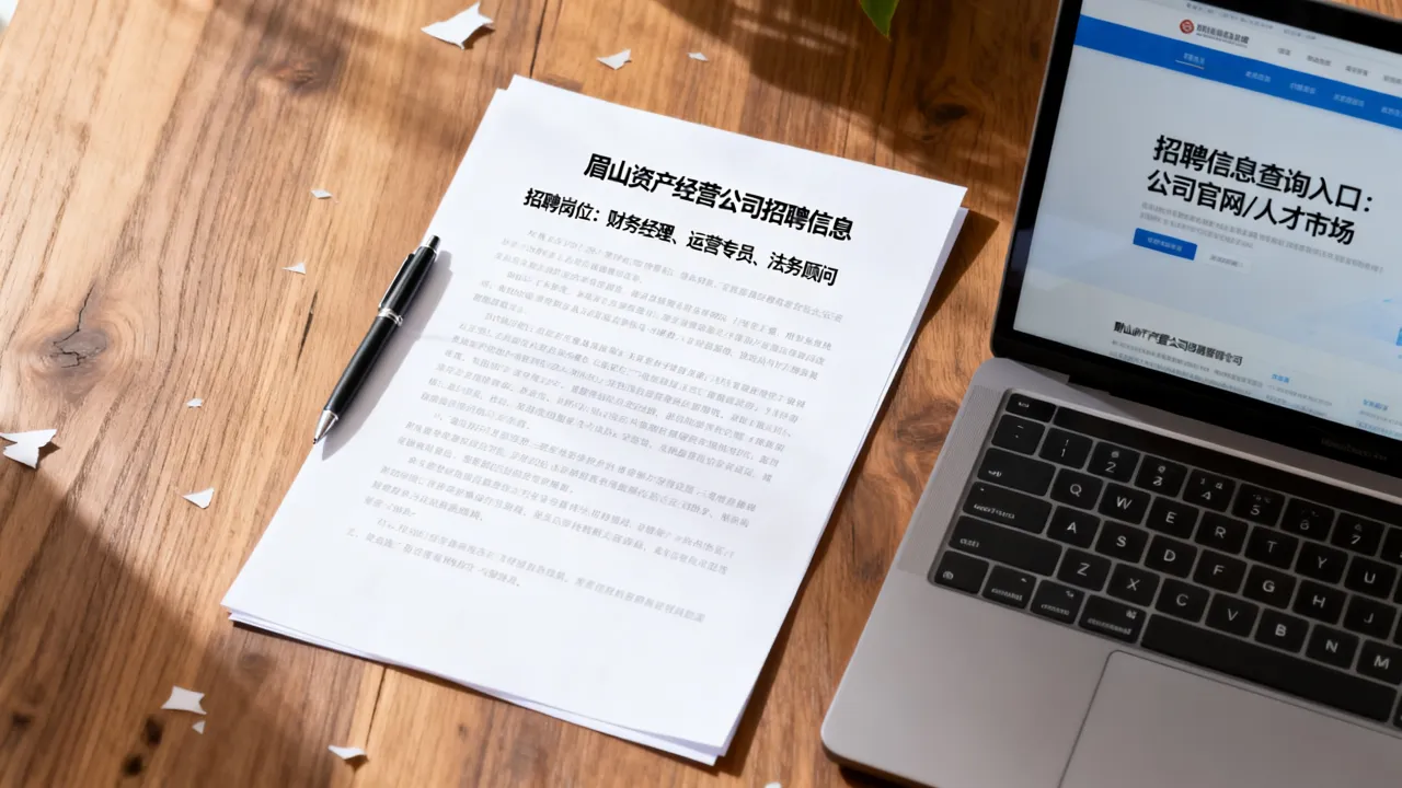 眉山资产经营公司招聘信息在哪里看?眉山资产经营公司招聘岗位有哪些-图3 眉山资产经营公司招聘信息在哪里看?眉山资产经营公司招聘岗位有哪些-图3