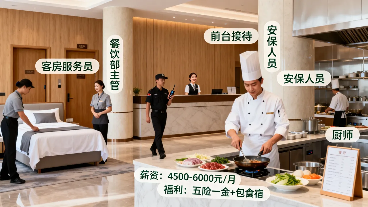 潢川云顶大酒店招聘哪些岗位?2025最新招聘信息及薪资待遇